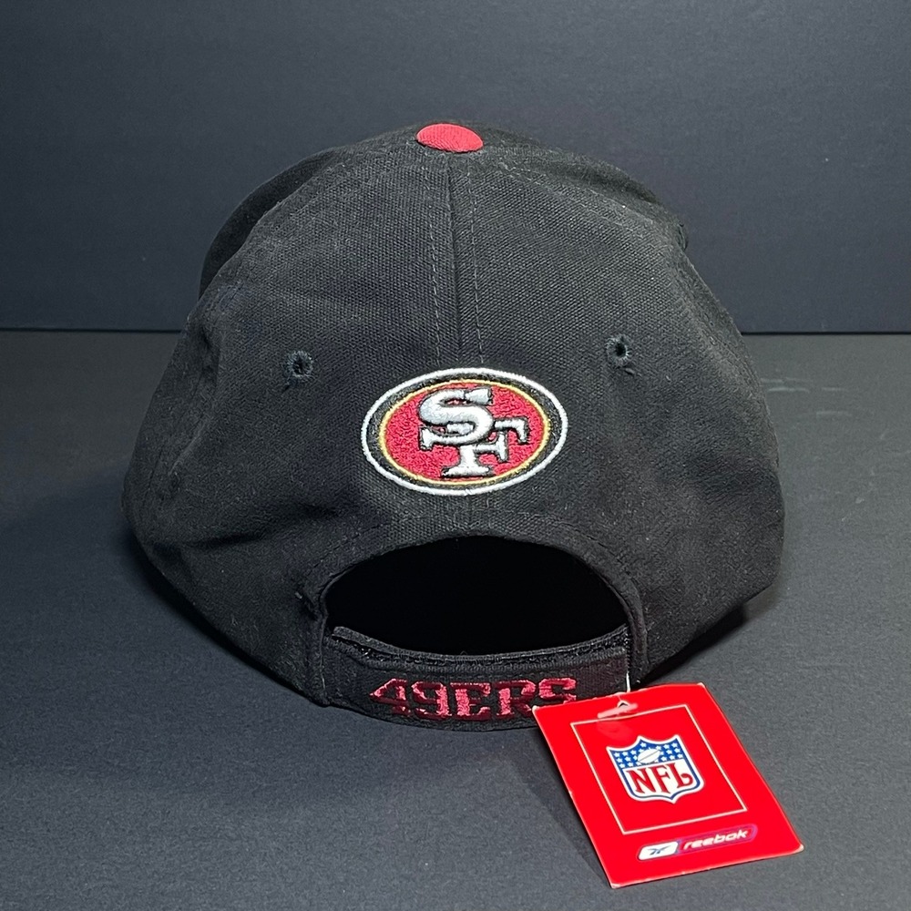NWT‎ Reebok San Francisco 49ers Hat NFL Equipment Adjustable VTG - Picture 2 of 6